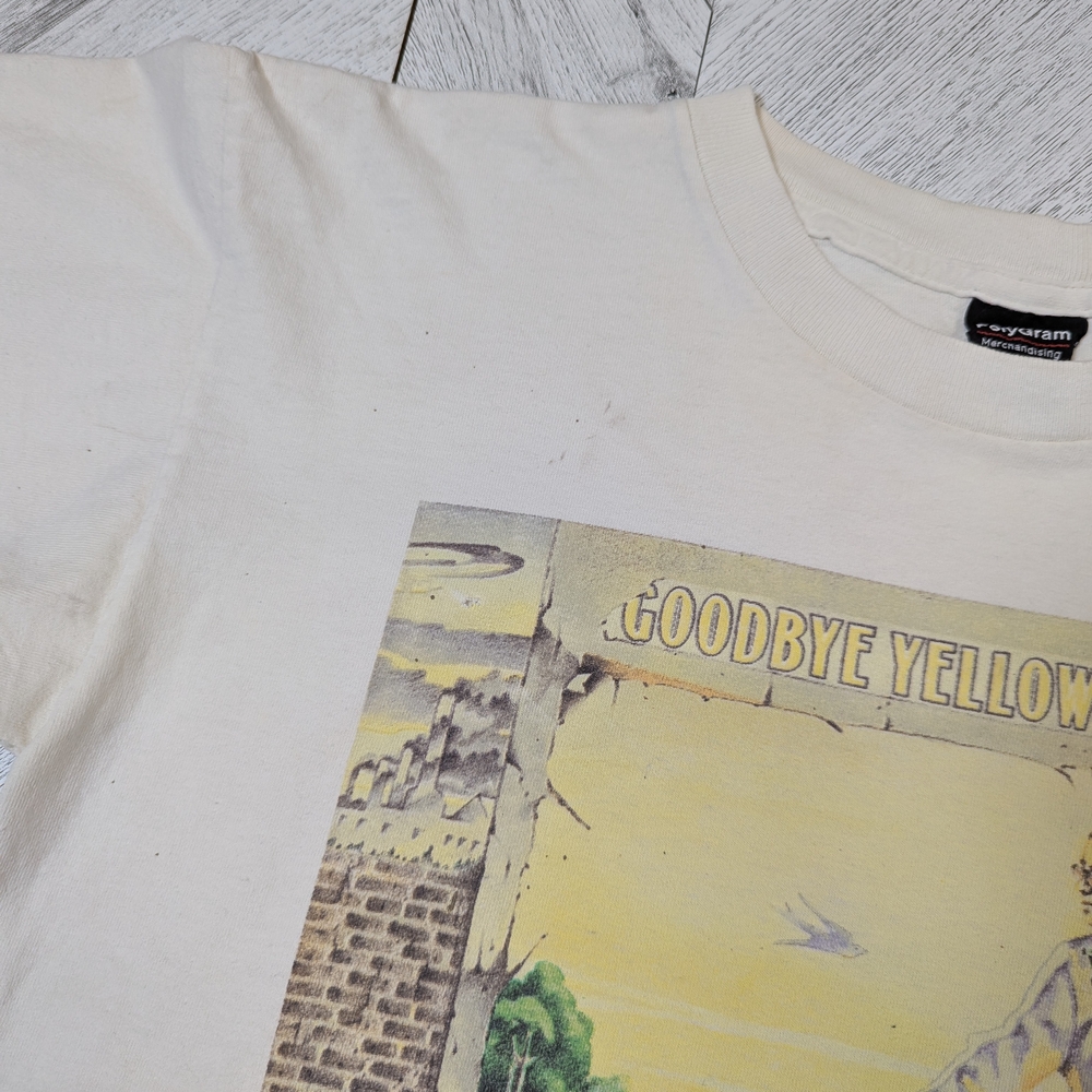 Vintage 1997 Elton John Elton John Goodbye Yellow Brick Rd Concert Tee Size L - Picture 7 of 13
